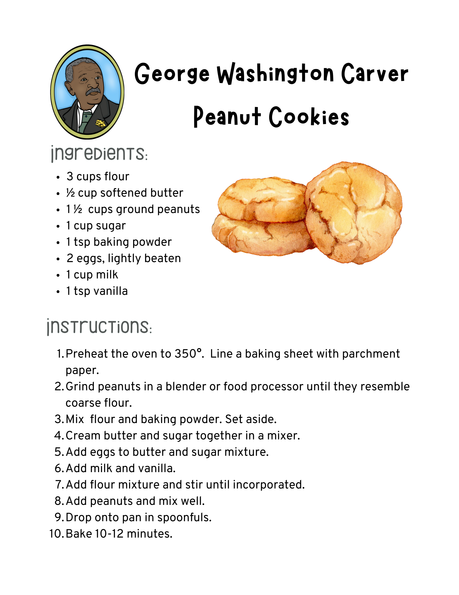 Brilliant & Becoming Sample: George Washington Carver - Image 4